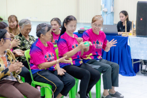 โครงการพัฒนาศักยภาพผู้สูงอายุให้ได้รับการเสริมสร้างและดูแลสุขภาวะแบบมีส่วนร่วม จังหวัดสระบุรี ในพื้นที่ ทต.หนองแค