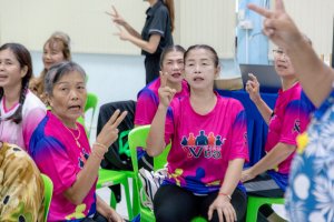 โครงการพัฒนาศักยภาพผู้สูงอายุให้ได้รับการเสริมสร้างและดูแลสุขภาวะแบบมีส่วนร่วม จังหวัดสระบุรี ในพื้นที่ ทต.หนองแค