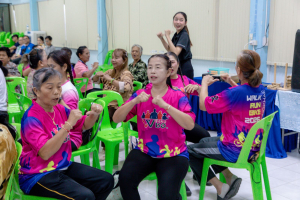 โครงการพัฒนาศักยภาพผู้สูงอายุให้ได้รับการเสริมสร้างและดูแลสุขภาวะแบบมีส่วนร่วม จังหวัดสระบุรี ในพื้นที่ ทต.หนองแค