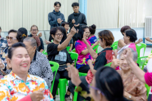 โครงการพัฒนาศักยภาพผู้สูงอายุให้ได้รับการเสริมสร้างและดูแลสุขภาวะแบบมีส่วนร่วม จังหวัดสระบุรี ในพื้นที่ ทต.หนองแค