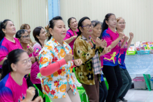 โครงการพัฒนาศักยภาพผู้สูงอายุให้ได้รับการเสริมสร้างและดูแลสุขภาวะแบบมีส่วนร่วม จังหวัดสระบุรี ในพื้นที่ ทต.หนองแค