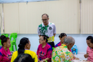 โครงการพัฒนาศักยภาพผู้สูงอายุให้ได้รับการเสริมสร้างและดูแลสุขภาวะแบบมีส่วนร่วม จังหวัดสระบุรี ในพื้นที่ ทต.หนองแค