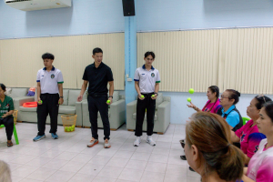 โครงการพัฒนาศักยภาพผู้สูงอายุให้ได้รับการเสริมสร้างและดูแลสุขภาวะแบบมีส่วนร่วม จังหวัดสระบุรี ในพื้นที่ ทต.หนองแค