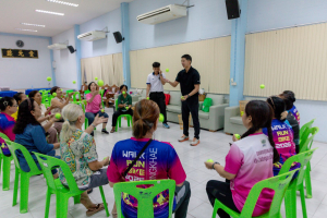 โครงการพัฒนาศักยภาพผู้สูงอายุให้ได้รับการเสริมสร้างและดูแลสุขภาวะแบบมีส่วนร่วม จังหวัดสระบุรี ในพื้นที่ ทต.หนองแค