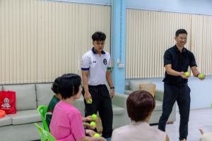 โครงการพัฒนาศักยภาพผู้สูงอายุให้ได้รับการเสริมสร้างและดูแลสุขภาวะแบบมีส่วนร่วม จังหวัดสระบุรี ในพื้นที่ ทต.หนองแค