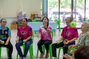 โครงการพัฒนาศักยภาพผู้สูงอายุให้ได้รับการเสริมสร้างและดูแลสุขภาวะแบบมีส่วนร่วม จังหวัดสระบุรี ในพื้นที่ ทต.หนองแค