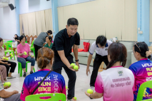 โครงการพัฒนาศักยภาพผู้สูงอายุให้ได้รับการเสริมสร้างและดูแลสุขภาวะแบบมีส่วนร่วม จังหวัดสระบุรี ในพื้นที่ ทต.หนองแค