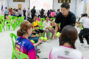 โครงการพัฒนาศักยภาพผู้สูงอายุให้ได้รับการเสริมสร้างและดูแลสุขภาวะแบบมีส่วนร่วม จังหวัดสระบุรี ในพื้นที่ ทต.หนองแค