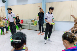 โครงการพัฒนาศักยภาพผู้สูงอายุให้ได้รับการเสริมสร้างและดูแลสุขภาวะแบบมีส่วนร่วม จังหวัดสระบุรี ในพื้นที่ ทต.หนองแค