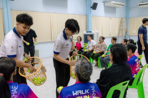 โครงการพัฒนาศักยภาพผู้สูงอายุให้ได้รับการเสริมสร้างและดูแลสุขภาวะแบบมีส่วนร่วม จังหวัดสระบุรี ในพื้นที่ ทต.หนองแค