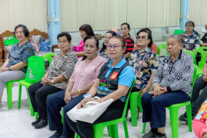 โครงการพัฒนาศักยภาพผู้สูงอายุให้ได้รับการเสริมสร้างและดูแลสุขภาวะแบบมีส่วนร่วม จังหวัดสระบุรี ในพื้นที่ ทต.หนองแค