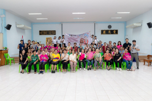 โครงการพัฒนาศักยภาพผู้สูงอายุให้ได้รับการเสริมสร้างและดูแลสุขภาวะแบบมีส่วนร่วม จังหวัดสระบุรี ในพื้นที่ ทต.หนองแค