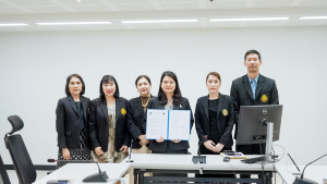 ร่วมพิธีลงนามบันทึกข้อตกลงความร่วมมือทางวิชาการเพื่อส่งคณาจารย์เข้าร่วมศึกษาต่อในหลักสูตรประกาศนียบัตรชั้นสูง สาขาวิชานวัตกรรมการจัดการเรียนรู้ (หลักสูตรใหม่ พ.ศ. 2568) ระหว่าง มรภ.เทพสตรี กับ มรภ.ชัยภูมิ
