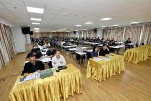 จัดอบรมพัฒนาอาจารย์คณะครุศาสตร์และคณะร่วมผลิตในหลักสูตรครุศาสตรบัณฑิต มุ่งยกระดับตามเกณฑ์คุรุสภา และ PTRU-PSF
