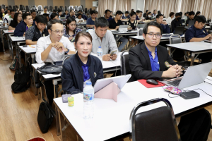 จัดอบรมพัฒนาอาจารย์คณะครุศาสตร์และคณะร่วมผลิตในหลักสูตรครุศาสตรบัณฑิต มุ่งยกระดับตามเกณฑ์คุรุสภา และ PTRU-PSF