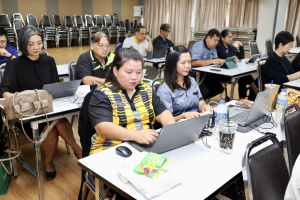 จัดอบรมพัฒนาอาจารย์คณะครุศาสตร์และคณะร่วมผลิตในหลักสูตรครุศาสตรบัณฑิต มุ่งยกระดับตามเกณฑ์คุรุสภา และ PTRU-PSF