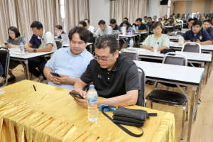 จัดอบรมพัฒนาอาจารย์คณะครุศาสตร์และคณะร่วมผลิตในหลักสูตรครุศาสตรบัณฑิต มุ่งยกระดับตามเกณฑ์คุรุสภา และ PTRU-PSF