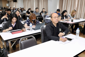 จัดอบรมพัฒนาอาจารย์คณะครุศาสตร์และคณะร่วมผลิตในหลักสูตรครุศาสตรบัณฑิต มุ่งยกระดับตามเกณฑ์คุรุสภา และ PTRU-PSF
