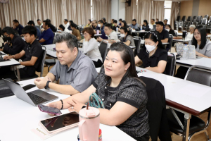 จัดอบรมพัฒนาอาจารย์คณะครุศาสตร์และคณะร่วมผลิตในหลักสูตรครุศาสตรบัณฑิต มุ่งยกระดับตามเกณฑ์คุรุสภา และ PTRU-PSF