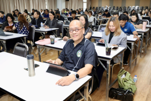 จัดอบรมพัฒนาอาจารย์คณะครุศาสตร์และคณะร่วมผลิตในหลักสูตรครุศาสตรบัณฑิต มุ่งยกระดับตามเกณฑ์คุรุสภา และ PTRU-PSF