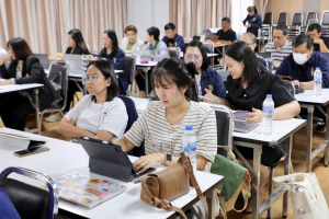 จัดอบรมพัฒนาอาจารย์คณะครุศาสตร์และคณะร่วมผลิตในหลักสูตรครุศาสตรบัณฑิต มุ่งยกระดับตามเกณฑ์คุรุสภา และ PTRU-PSF