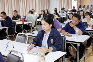 จัดอบรมพัฒนาอาจารย์คณะครุศาสตร์และคณะร่วมผลิตในหลักสูตรครุศาสตรบัณฑิต มุ่งยกระดับตามเกณฑ์คุรุสภา และ PTRU-PSF