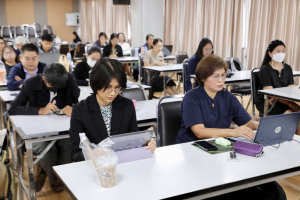 จัดอบรมพัฒนาอาจารย์คณะครุศาสตร์และคณะร่วมผลิตในหลักสูตรครุศาสตรบัณฑิต มุ่งยกระดับตามเกณฑ์คุรุสภา และ PTRU-PSF