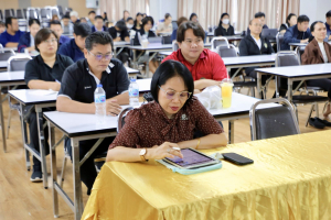 จัดอบรมพัฒนาอาจารย์คณะครุศาสตร์และคณะร่วมผลิตในหลักสูตรครุศาสตรบัณฑิต มุ่งยกระดับตามเกณฑ์คุรุสภา และ PTRU-PSF