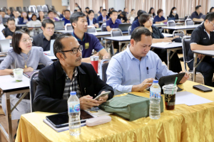 จัดอบรมพัฒนาอาจารย์คณะครุศาสตร์และคณะร่วมผลิตในหลักสูตรครุศาสตรบัณฑิต มุ่งยกระดับตามเกณฑ์คุรุสภา และ PTRU-PSF