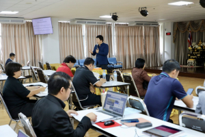 จัดอบรมพัฒนาอาจารย์คณะครุศาสตร์และคณะร่วมผลิตในหลักสูตรครุศาสตรบัณฑิต มุ่งยกระดับตามเกณฑ์คุรุสภา และ PTRU-PSF