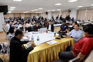 จัดอบรมพัฒนาอาจารย์คณะครุศาสตร์และคณะร่วมผลิตในหลักสูตรครุศาสตรบัณฑิต มุ่งยกระดับตามเกณฑ์คุรุสภา และ PTRU-PSF