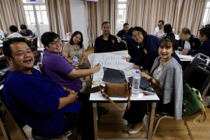 จัดอบรมพัฒนาอาจารย์คณะครุศาสตร์และคณะร่วมผลิตในหลักสูตรครุศาสตรบัณฑิต มุ่งยกระดับตามเกณฑ์คุรุสภา และ PTRU-PSF