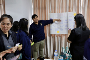 จัดอบรมพัฒนาอาจารย์คณะครุศาสตร์และคณะร่วมผลิตในหลักสูตรครุศาสตรบัณฑิต มุ่งยกระดับตามเกณฑ์คุรุสภา และ PTRU-PSF
