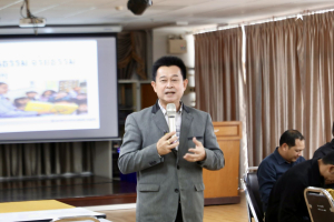 จัดอบรมพัฒนาอาจารย์คณะครุศาสตร์และคณะร่วมผลิตในหลักสูตรครุศาสตรบัณฑิต มุ่งยกระดับตามเกณฑ์คุรุสภา และ PTRU-PSF