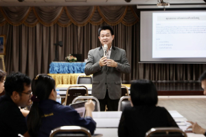 จัดอบรมพัฒนาอาจารย์คณะครุศาสตร์และคณะร่วมผลิตในหลักสูตรครุศาสตรบัณฑิต มุ่งยกระดับตามเกณฑ์คุรุสภา และ PTRU-PSF