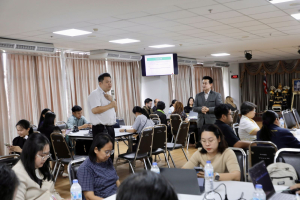 จัดอบรมพัฒนาอาจารย์คณะครุศาสตร์และคณะร่วมผลิตในหลักสูตรครุศาสตรบัณฑิต มุ่งยกระดับตามเกณฑ์คุรุสภา และ PTRU-PSF