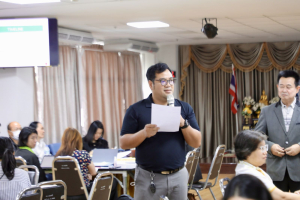 จัดอบรมพัฒนาอาจารย์คณะครุศาสตร์และคณะร่วมผลิตในหลักสูตรครุศาสตรบัณฑิต มุ่งยกระดับตามเกณฑ์คุรุสภา และ PTRU-PSF