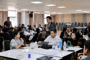 จัดอบรมพัฒนาอาจารย์คณะครุศาสตร์และคณะร่วมผลิตในหลักสูตรครุศาสตรบัณฑิต มุ่งยกระดับตามเกณฑ์คุรุสภา และ PTRU-PSF