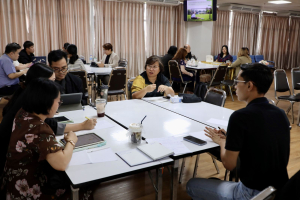 จัดอบรมพัฒนาอาจารย์คณะครุศาสตร์และคณะร่วมผลิตในหลักสูตรครุศาสตรบัณฑิต มุ่งยกระดับตามเกณฑ์คุรุสภา และ PTRU-PSF
