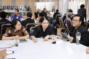จัดอบรมพัฒนาอาจารย์คณะครุศาสตร์และคณะร่วมผลิตในหลักสูตรครุศาสตรบัณฑิต มุ่งยกระดับตามเกณฑ์คุรุสภา และ PTRU-PSF