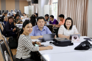 จัดอบรมพัฒนาอาจารย์คณะครุศาสตร์และคณะร่วมผลิตในหลักสูตรครุศาสตรบัณฑิต มุ่งยกระดับตามเกณฑ์คุรุสภา และ PTRU-PSF
