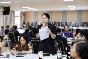 จัดอบรมพัฒนาอาจารย์คณะครุศาสตร์และคณะร่วมผลิตในหลักสูตรครุศาสตรบัณฑิต มุ่งยกระดับตามเกณฑ์คุรุสภา และ PTRU-PSF