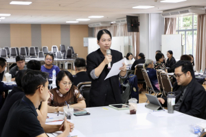 จัดอบรมพัฒนาอาจารย์คณะครุศาสตร์และคณะร่วมผลิตในหลักสูตรครุศาสตรบัณฑิต มุ่งยกระดับตามเกณฑ์คุรุสภา และ PTRU-PSF