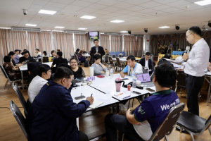 จัดอบรมพัฒนาอาจารย์คณะครุศาสตร์และคณะร่วมผลิตในหลักสูตรครุศาสตรบัณฑิต มุ่งยกระดับตามเกณฑ์คุรุสภา และ PTRU-PSF