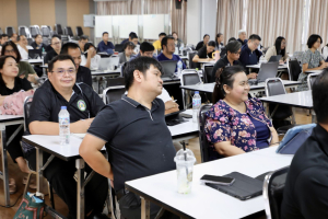 จัดอบรมพัฒนาอาจารย์คณะครุศาสตร์และคณะร่วมผลิตในหลักสูตรครุศาสตรบัณฑิต มุ่งยกระดับตามเกณฑ์คุรุสภา และ PTRU-PSF