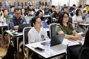 จัดอบรมพัฒนาอาจารย์คณะครุศาสตร์และคณะร่วมผลิตในหลักสูตรครุศาสตรบัณฑิต มุ่งยกระดับตามเกณฑ์คุรุสภา และ PTRU-PSF
