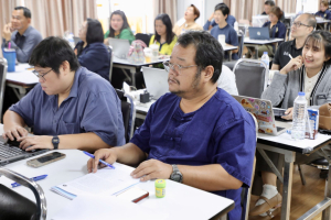 จัดอบรมพัฒนาอาจารย์คณะครุศาสตร์และคณะร่วมผลิตในหลักสูตรครุศาสตรบัณฑิต มุ่งยกระดับตามเกณฑ์คุรุสภา และ PTRU-PSF