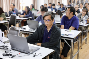 จัดอบรมพัฒนาอาจารย์คณะครุศาสตร์และคณะร่วมผลิตในหลักสูตรครุศาสตรบัณฑิต มุ่งยกระดับตามเกณฑ์คุรุสภา และ PTRU-PSF