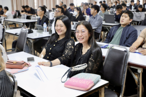 จัดอบรมพัฒนาอาจารย์คณะครุศาสตร์และคณะร่วมผลิตในหลักสูตรครุศาสตรบัณฑิต มุ่งยกระดับตามเกณฑ์คุรุสภา และ PTRU-PSF