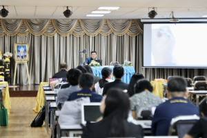 จัดอบรมพัฒนาอาจารย์คณะครุศาสตร์และคณะร่วมผลิตในหลักสูตรครุศาสตรบัณฑิต มุ่งยกระดับตามเกณฑ์คุรุสภา และ PTRU-PSF